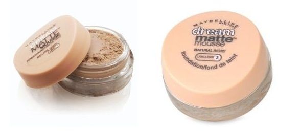 Base Maybelline Dream Matte Mousse - Natural Ivory